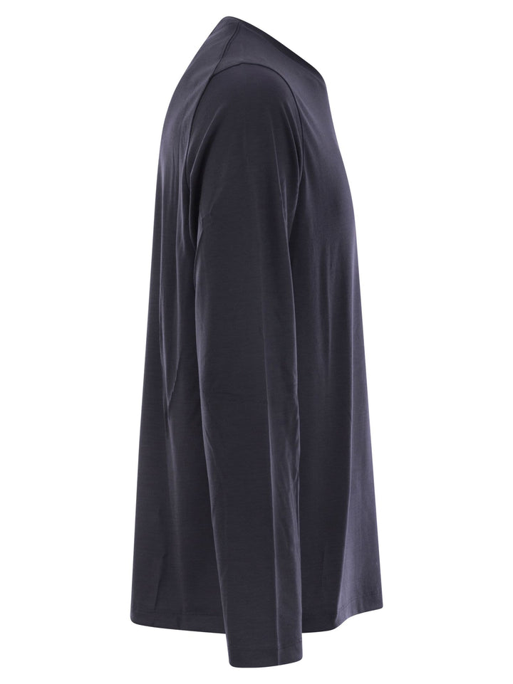 Herno Men Wool Jersey T-Shirt