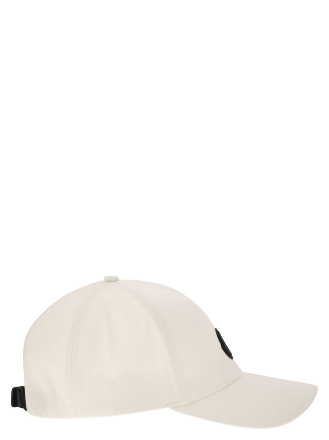 Moncler Men Cotton Gabardine Baseball Cap