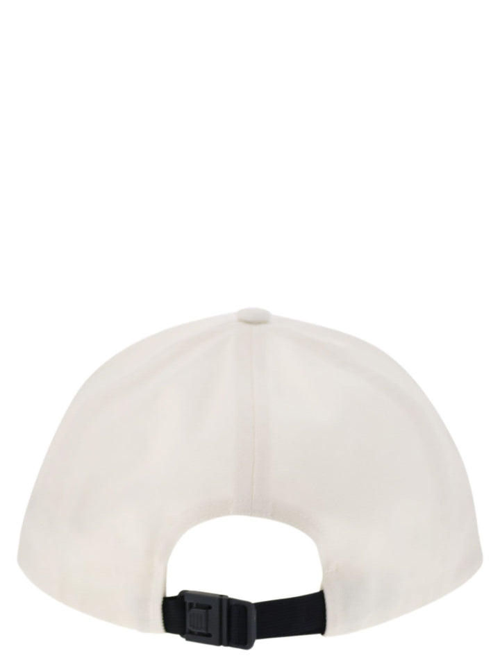 Moncler Men Cotton Gabardine Baseball Cap