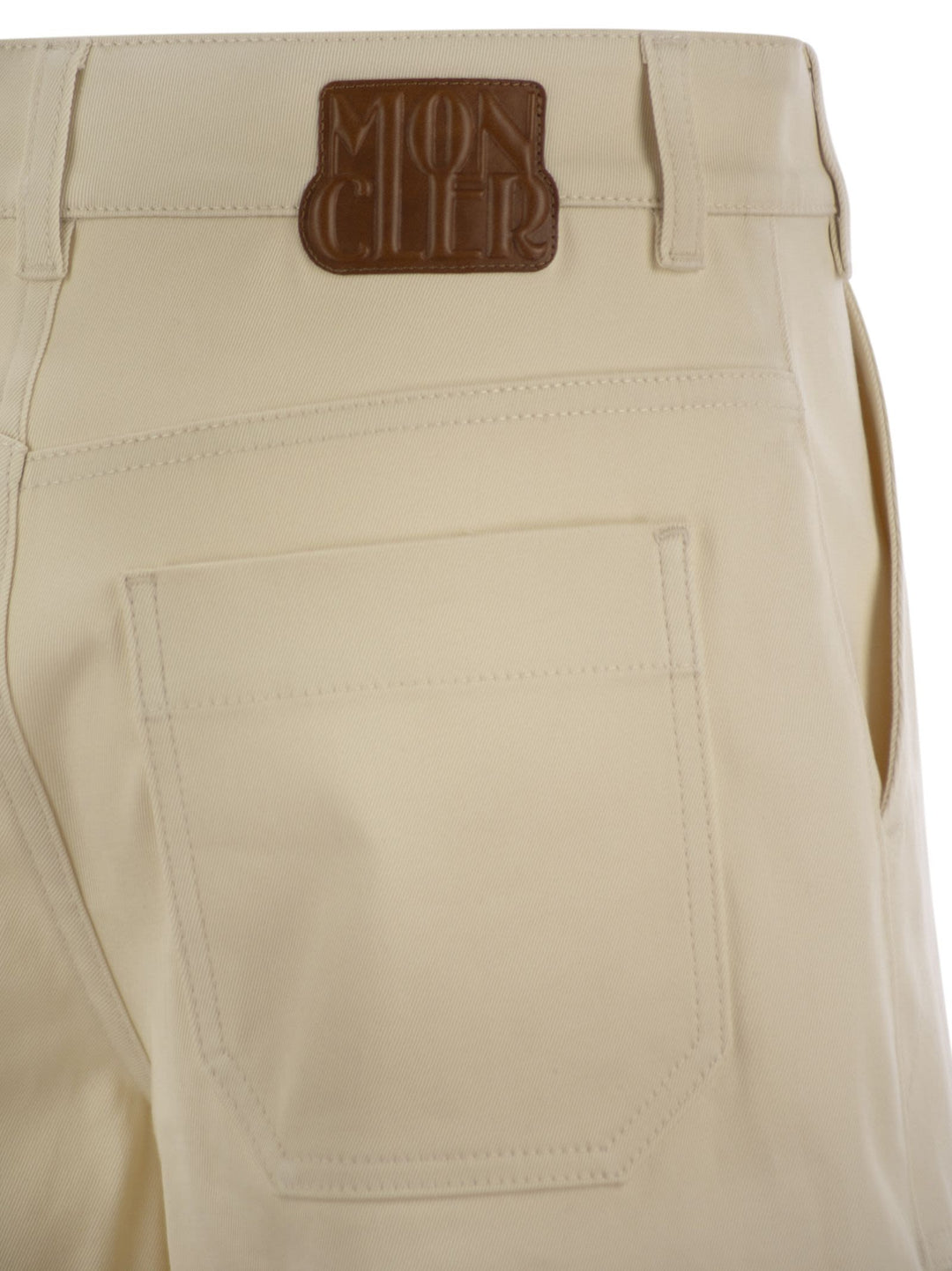 Moncler Women Cotton Gabardine Shorts