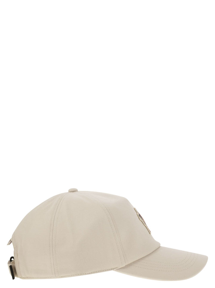 Moncler Grenoble Men Cotton Gabardine Baseball Cap
