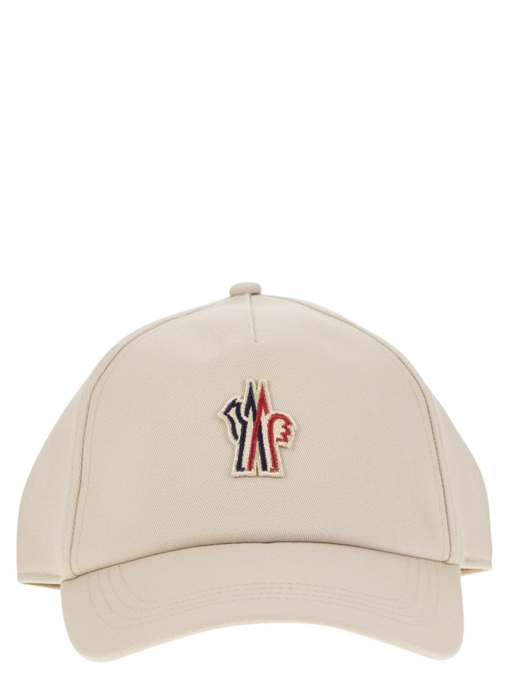 Moncler Grenoble Women Cotton Gabardine Baseball Cap