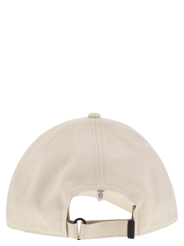 Moncler Grenoble Women Cotton Gabardine Baseball Cap