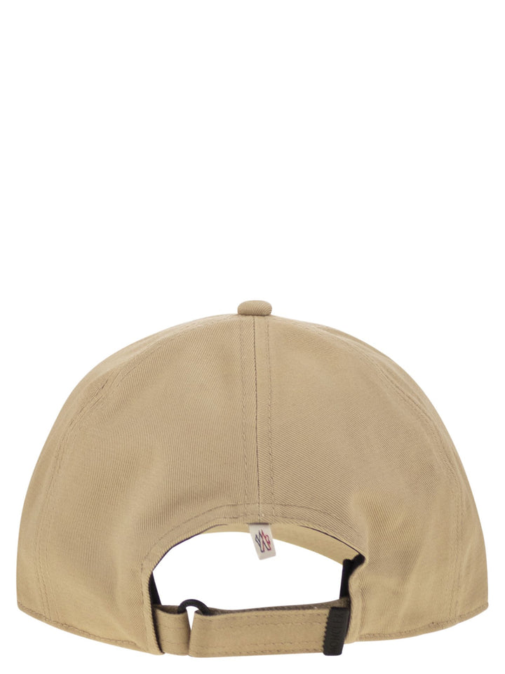 Moncler Grenoble Women Cotton Gabardine Baseball Cap