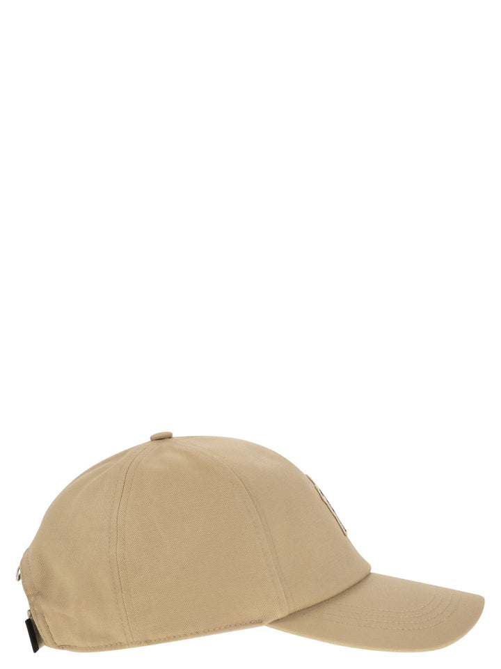 Moncler Grenoble Women Cotton Gabardine Baseball Cap