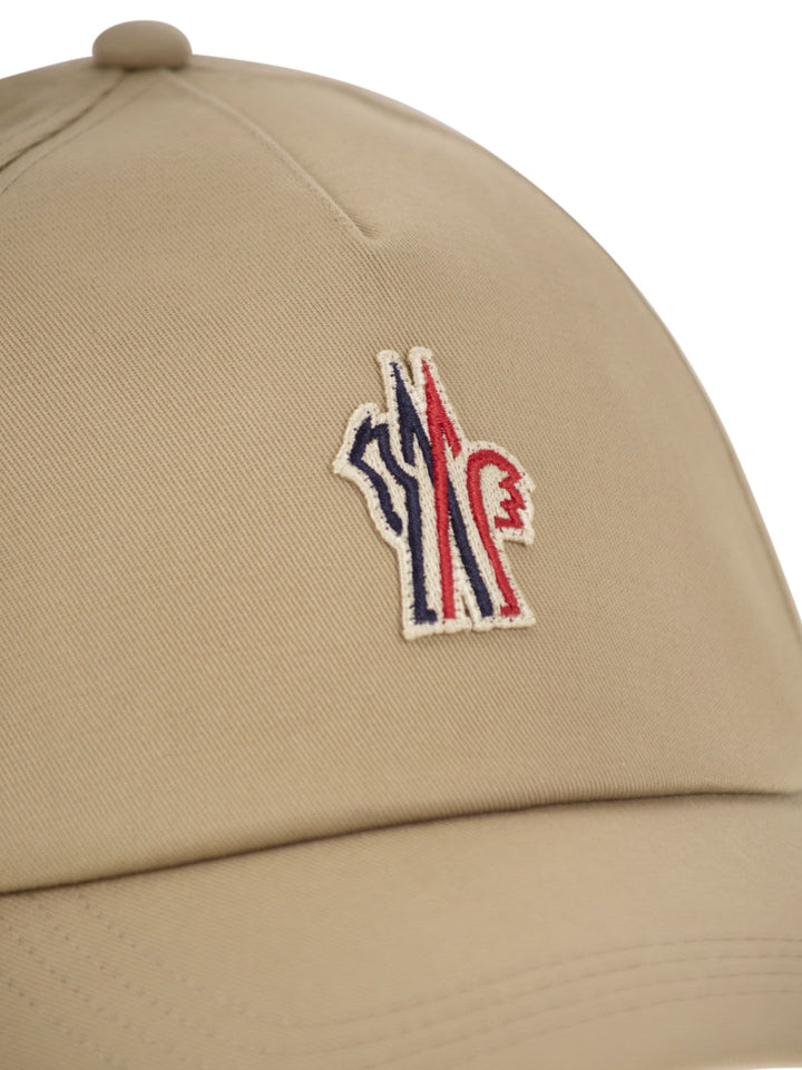 Moncler Grenoble Women Cotton Gabardine Baseball Cap