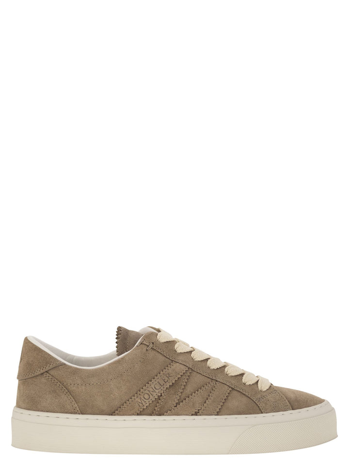 Moncler Women Monaco2 - Suede Sneakers