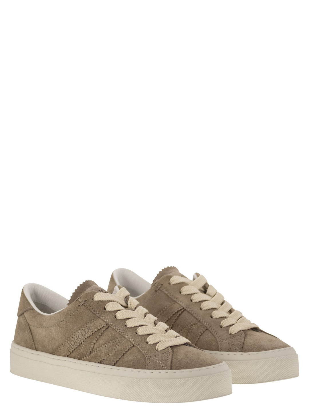 Moncler Women Monaco2 - Suede Sneakers