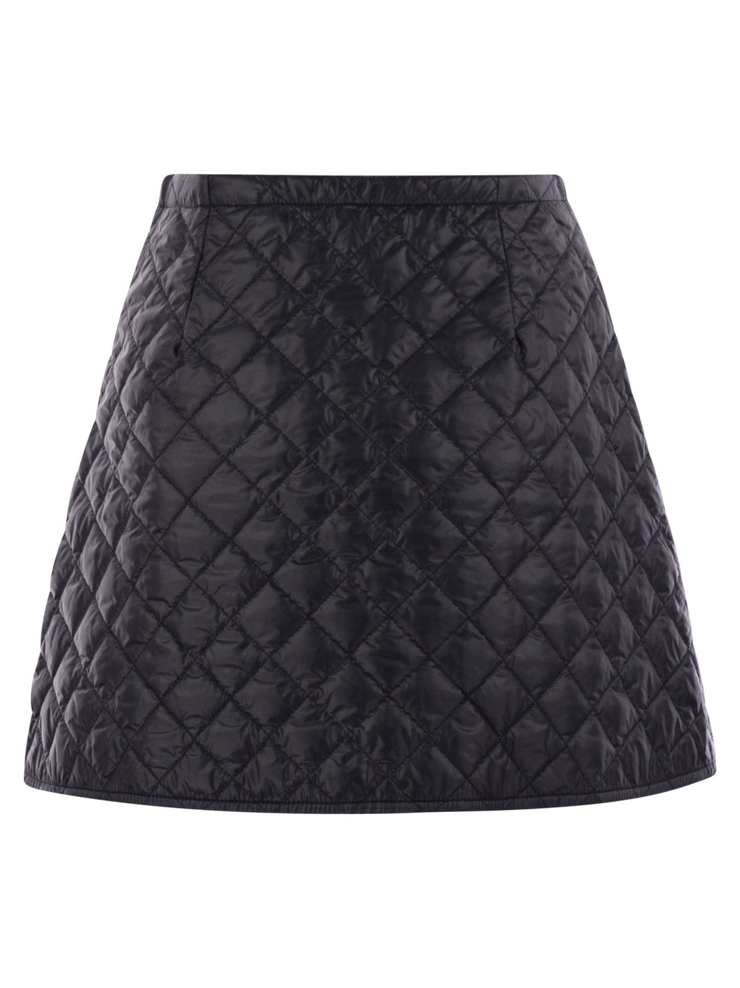 Moncler Women Diamond Quilted Miniskirt
