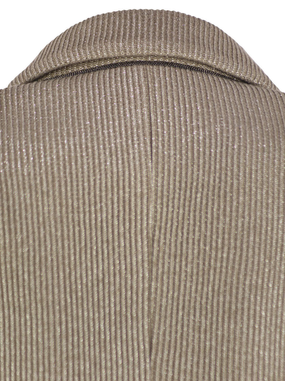 Brunello Cucinelli Women Sparkling English Rib Cotton And Viscose Knitted Jacket With Monili