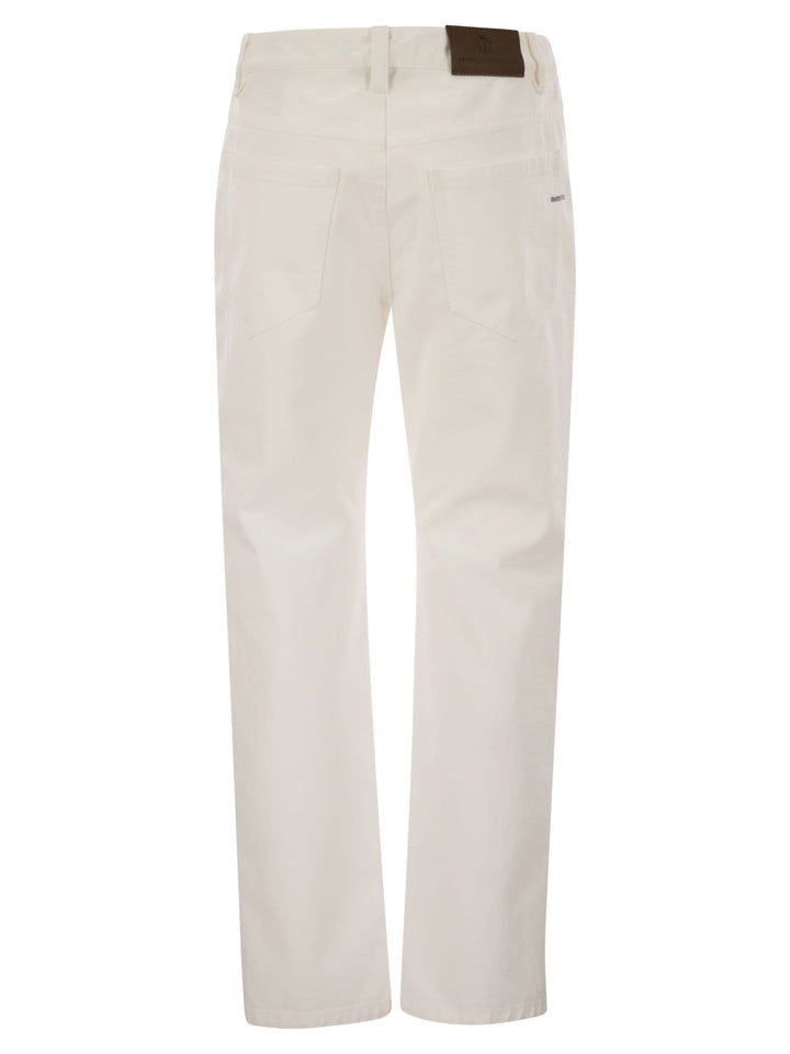 Brunello Cucinelli Women Cotton 5-Pocket Trousers