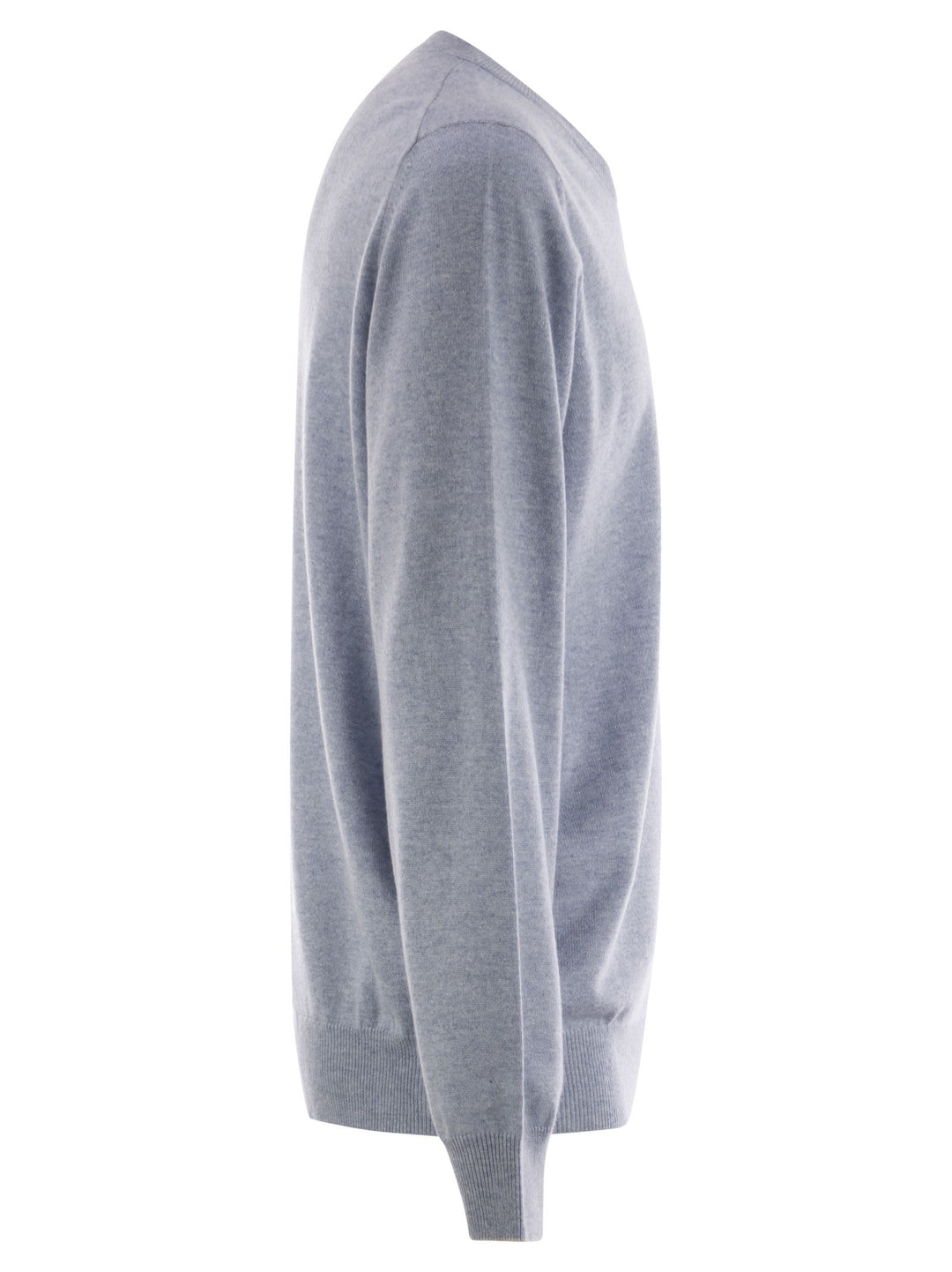 Brunello Cucinelli Men Pure Cashmere Crew-Neck Sweater