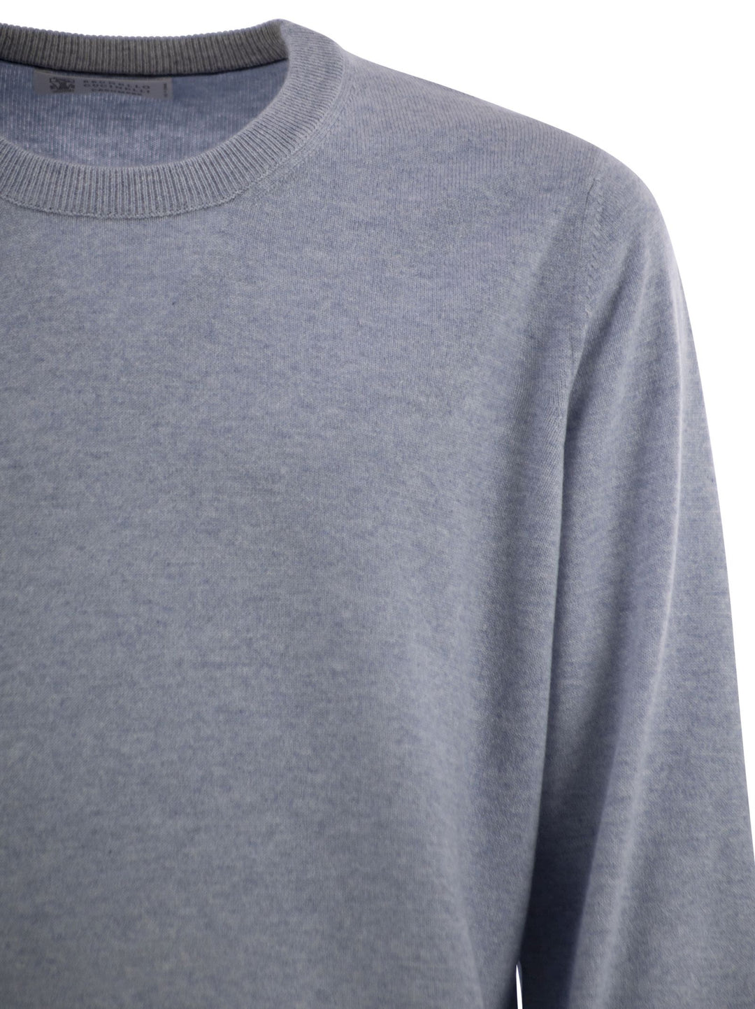 Brunello Cucinelli Men Pure Cashmere Crew-Neck Sweater