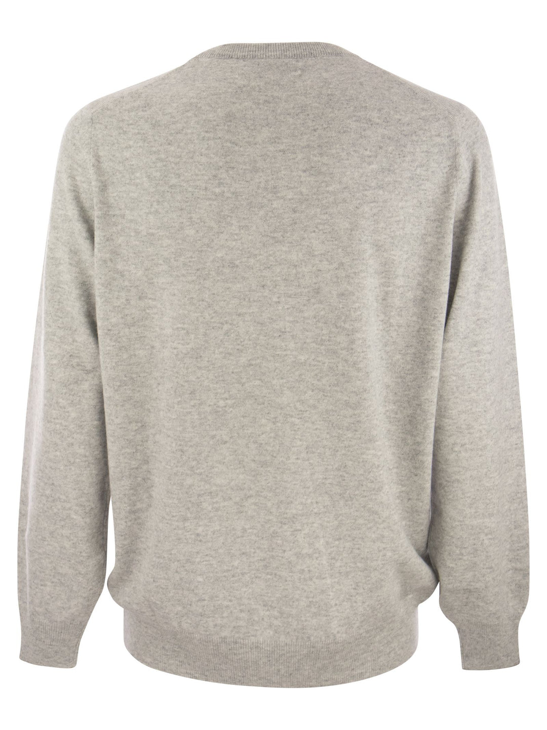 Brunello Cucinelli Men Pure Cashmere Crew-Neck Sweater