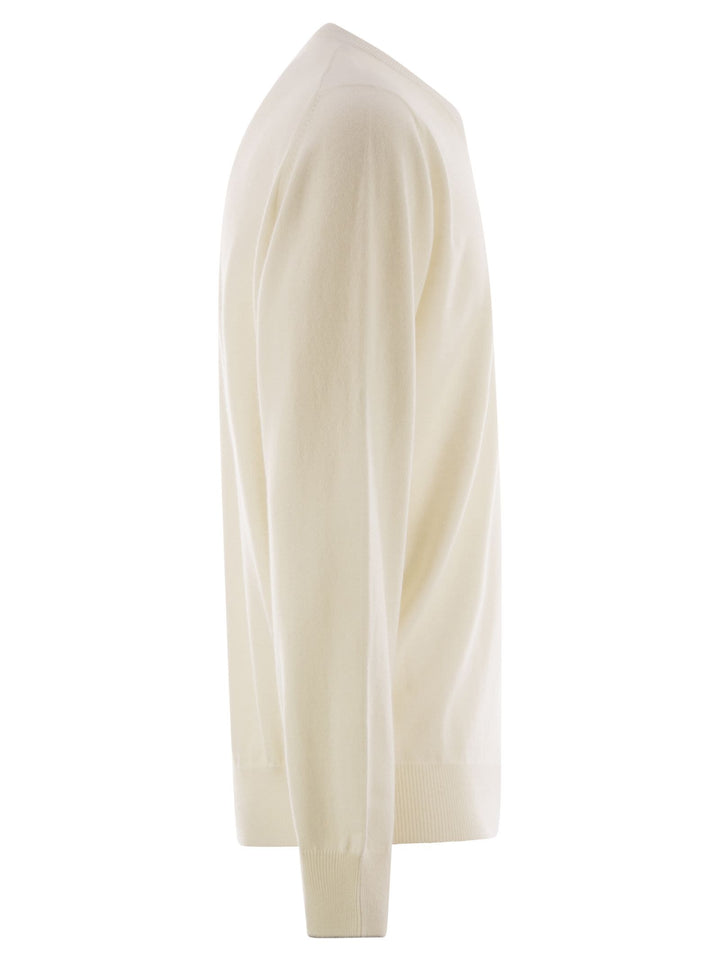 Brunello Cucinelli Men Pure Cashmere Crew-Neck Sweater