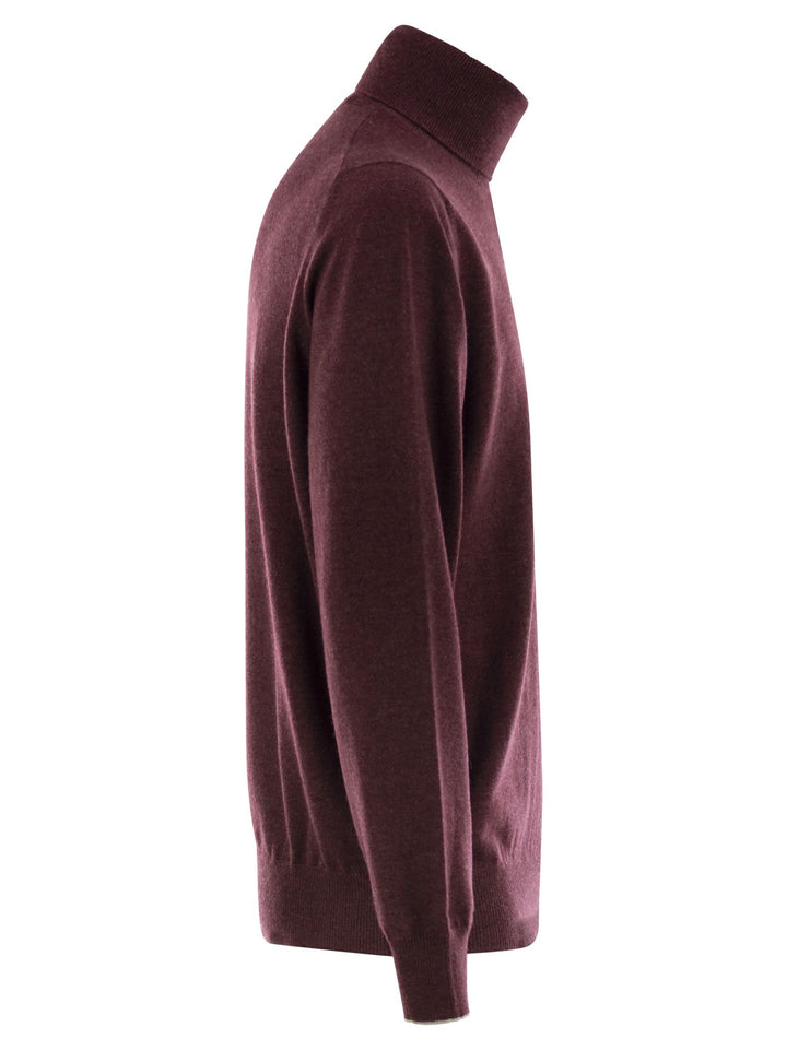 Brunello Cucinelli Men Cashmere Turtleneck Sweater