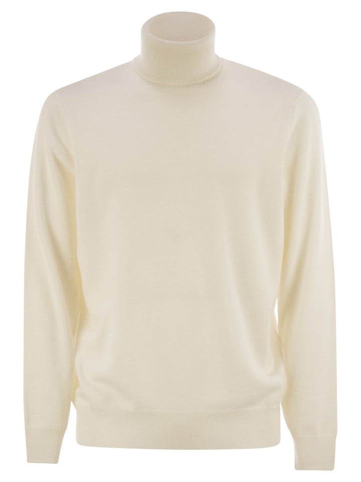 Brunello Cucinelli Men Cashmere Turtleneck Sweater