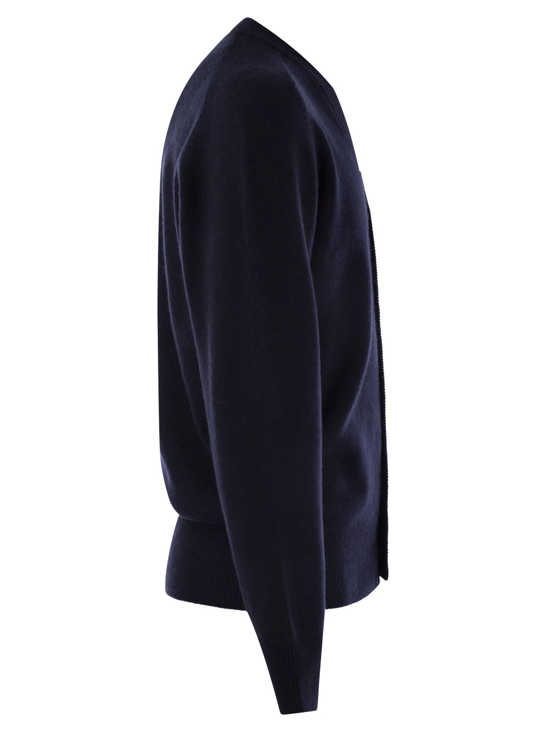 Brunello Cucinelli Men Alpaca, Cotton And Wool Cardigan With Metal Buttons