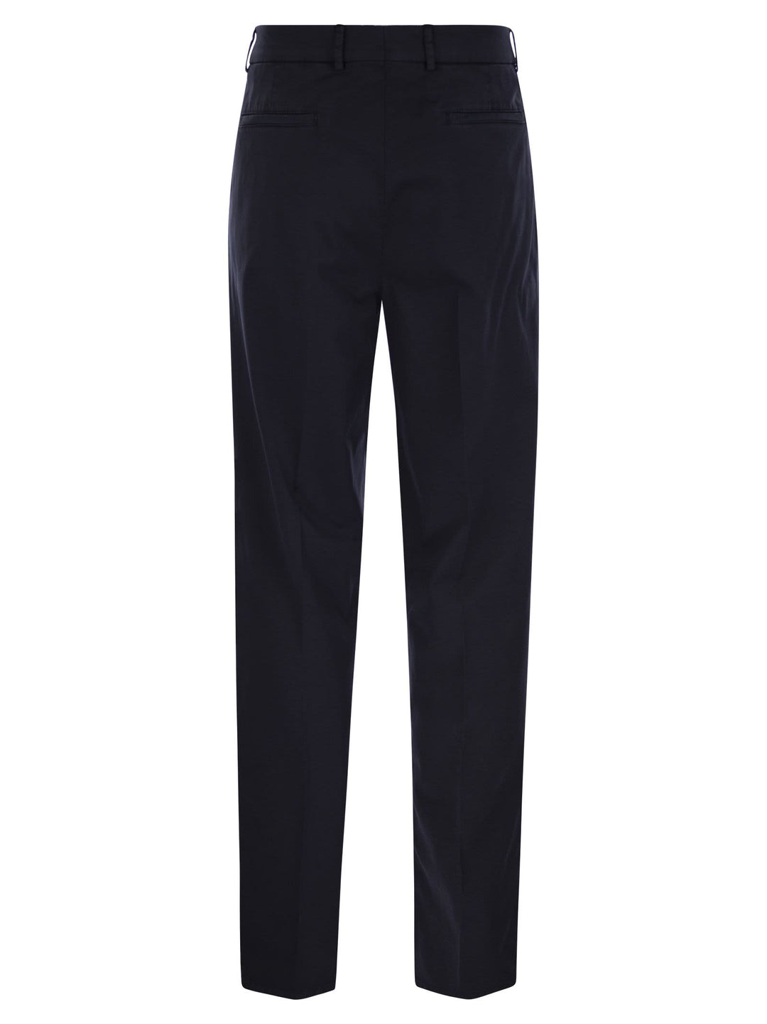 Brunello Cucinelli Men Garment-Dyed Leisure Fit Trousers In American Pima Comfort Cotton With Pleats