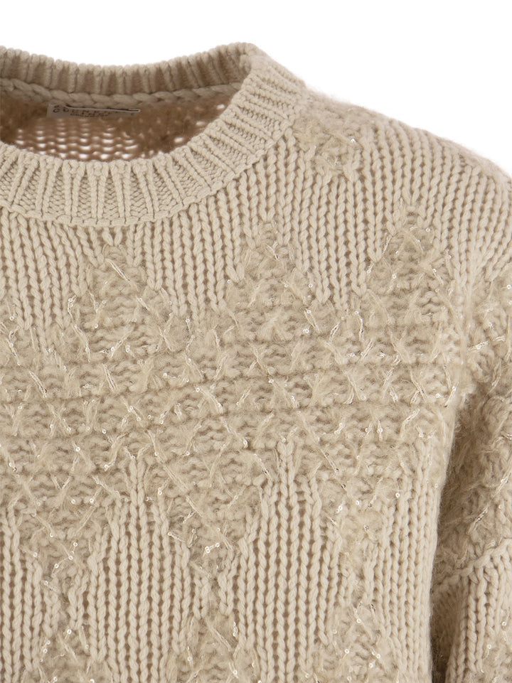 Brunello Cucinelli Women Wool, Silk And Cashmere Sweater