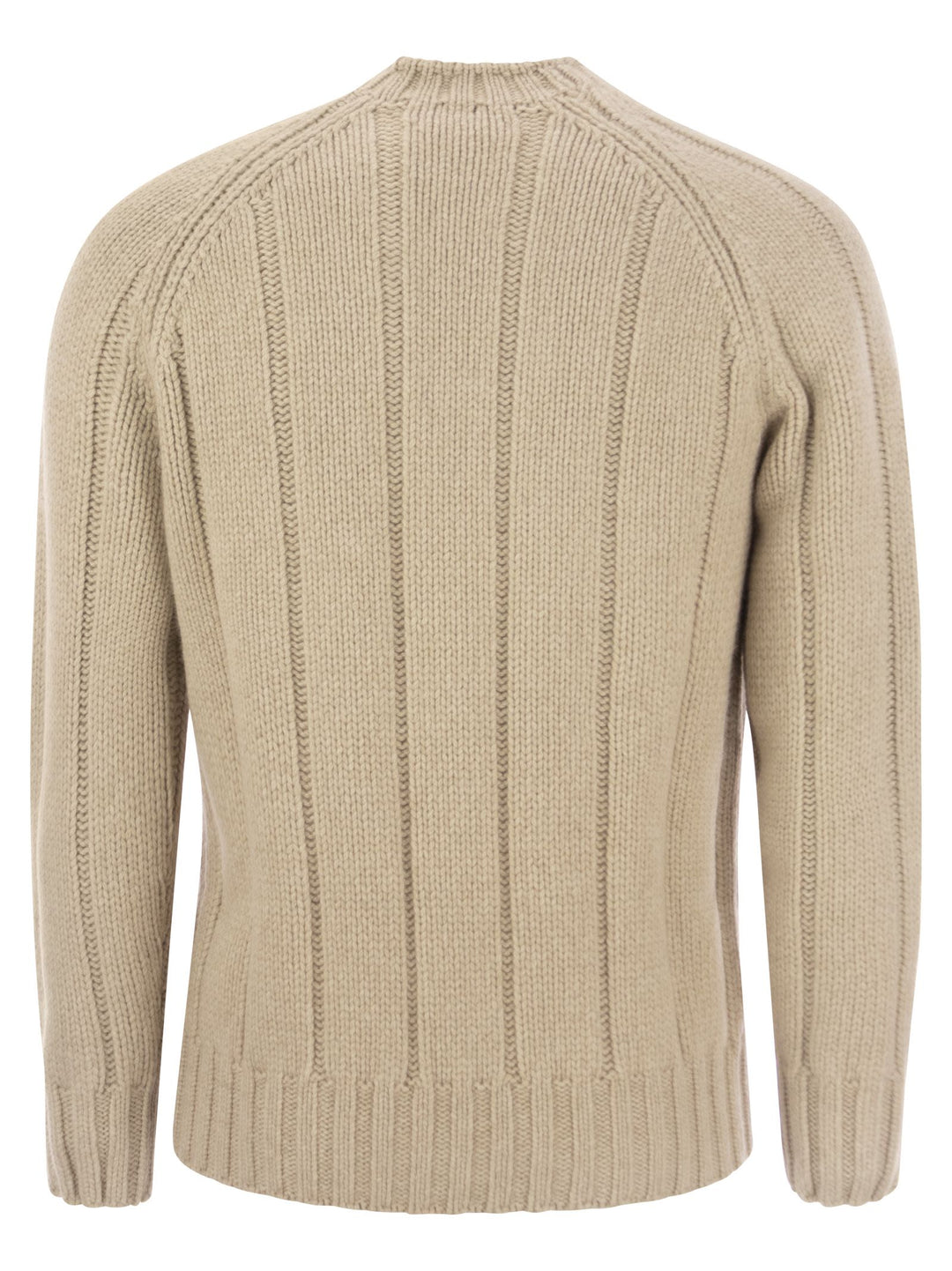 Brunello Cucinelli Men Flat-Ribbed Cashmere Sweater