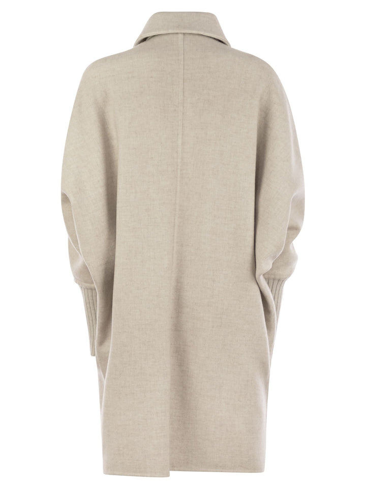 Brunello Cucinelli Women Double Knit Coat