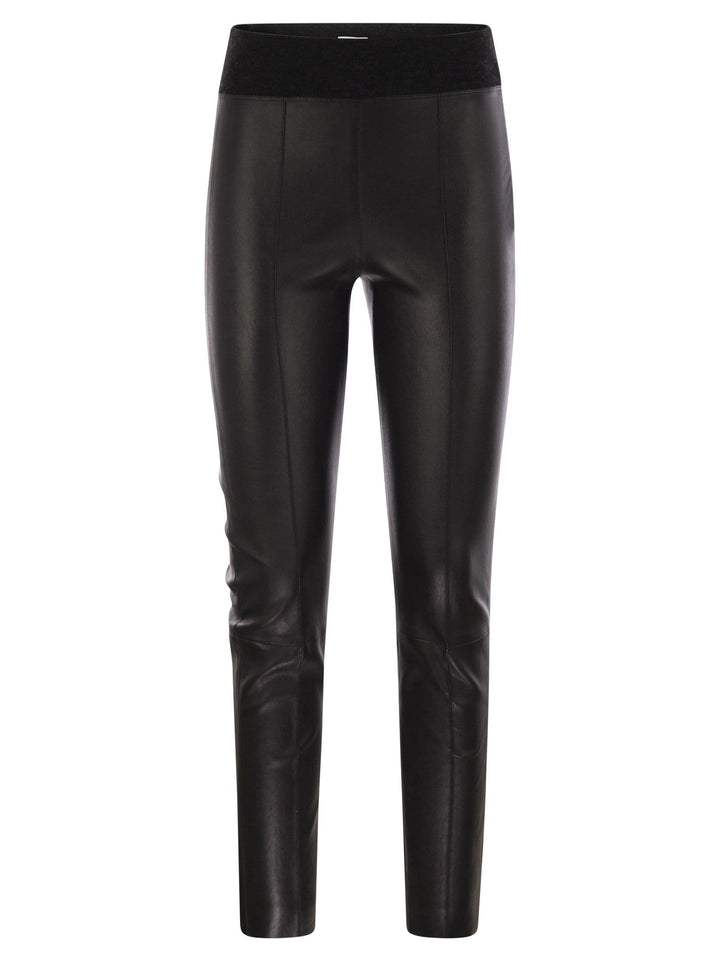 Brunello Cucinelli Women Stretch Nappa Leggings