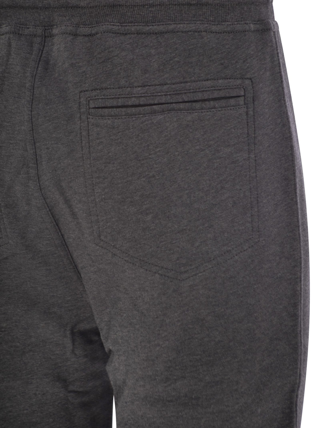 Brunello Cucinelli Men Techno Cotton Fleece Trousers