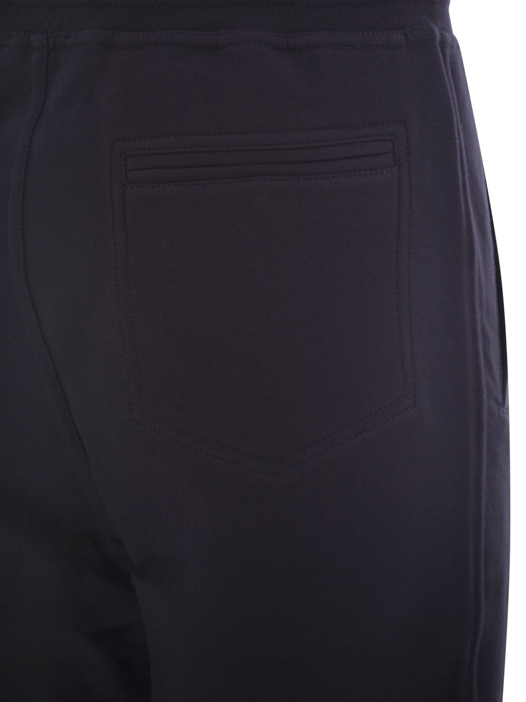 Brunello Cucinelli Men Techno Cotton Fleece Trousers