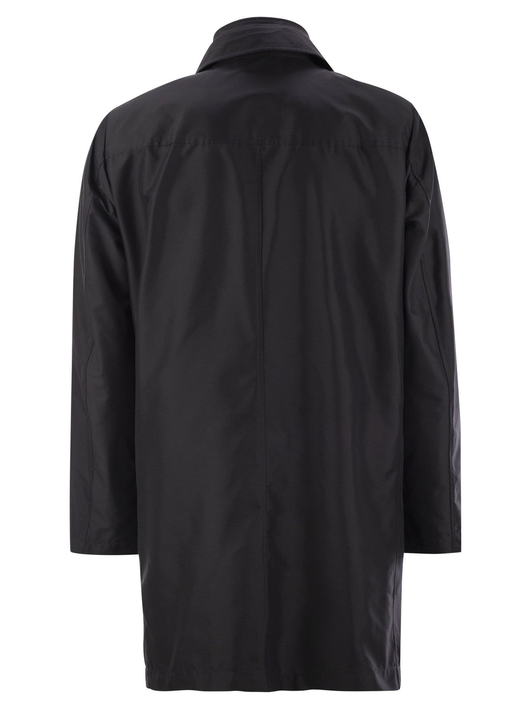 Fay Men Morning Coat In Technical Cotton