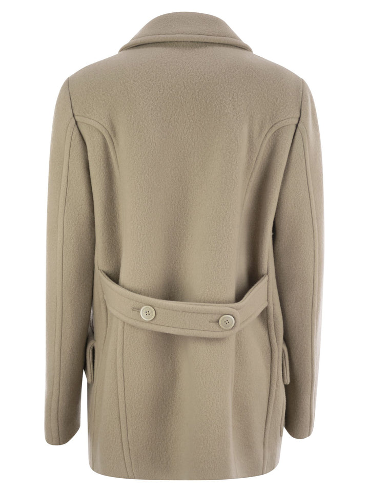 Fay Women Wool And Cashmere Peacoat