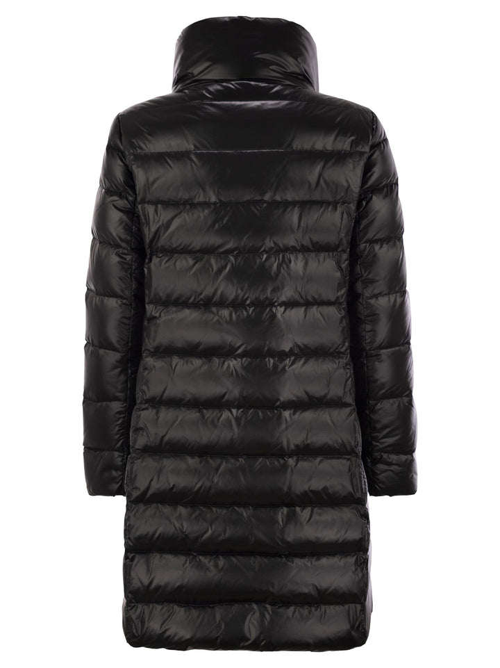 Fay Women Long Down Jacket With Hook