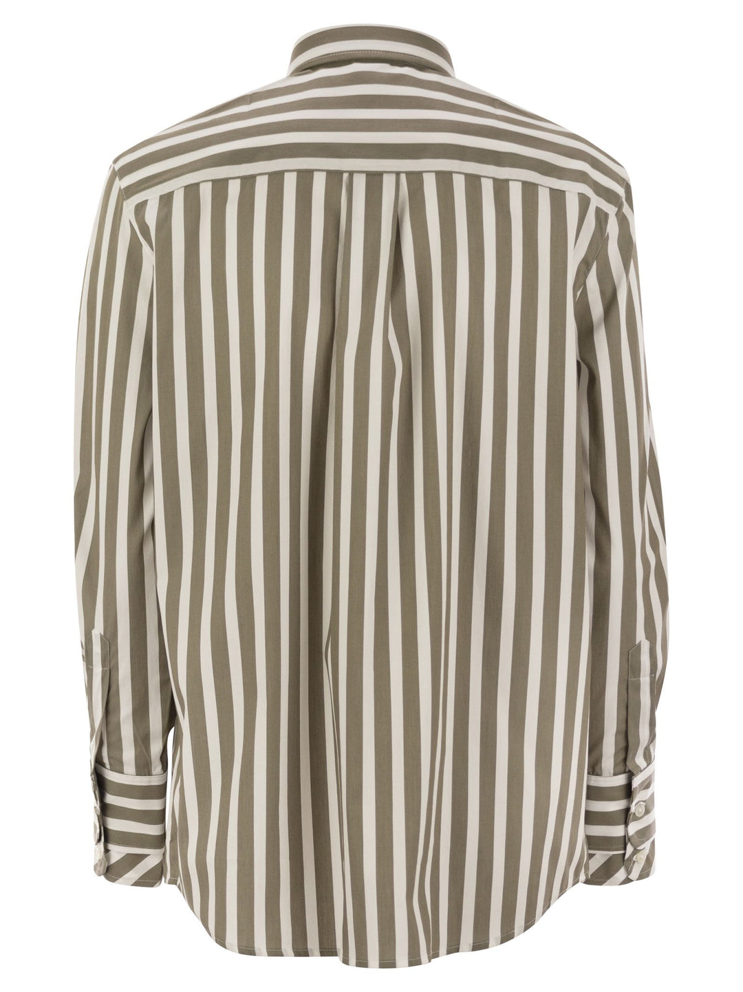 Fay Women Regular Striped Stretch Cotton Shirt
