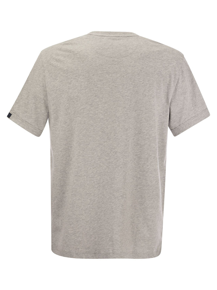 Fay Men Cotton T-Shirt