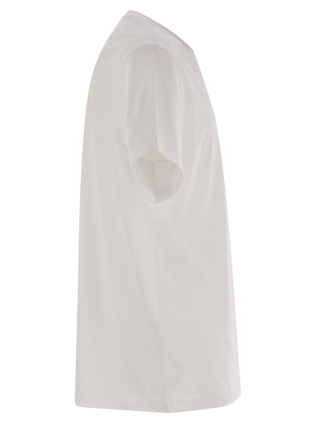 Fay Men Cotton T-Shirt With Pocket