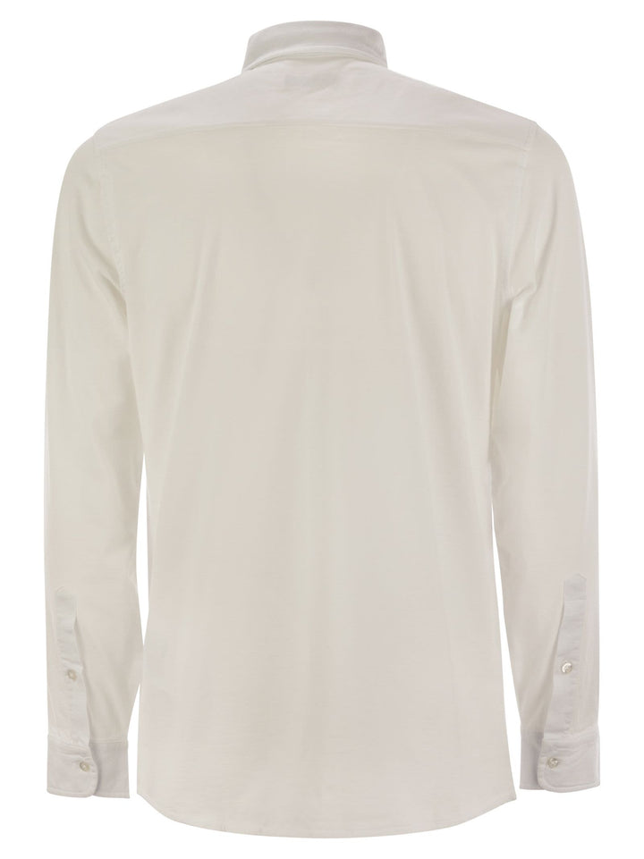 Fay Men Cotton Jersey Shirt