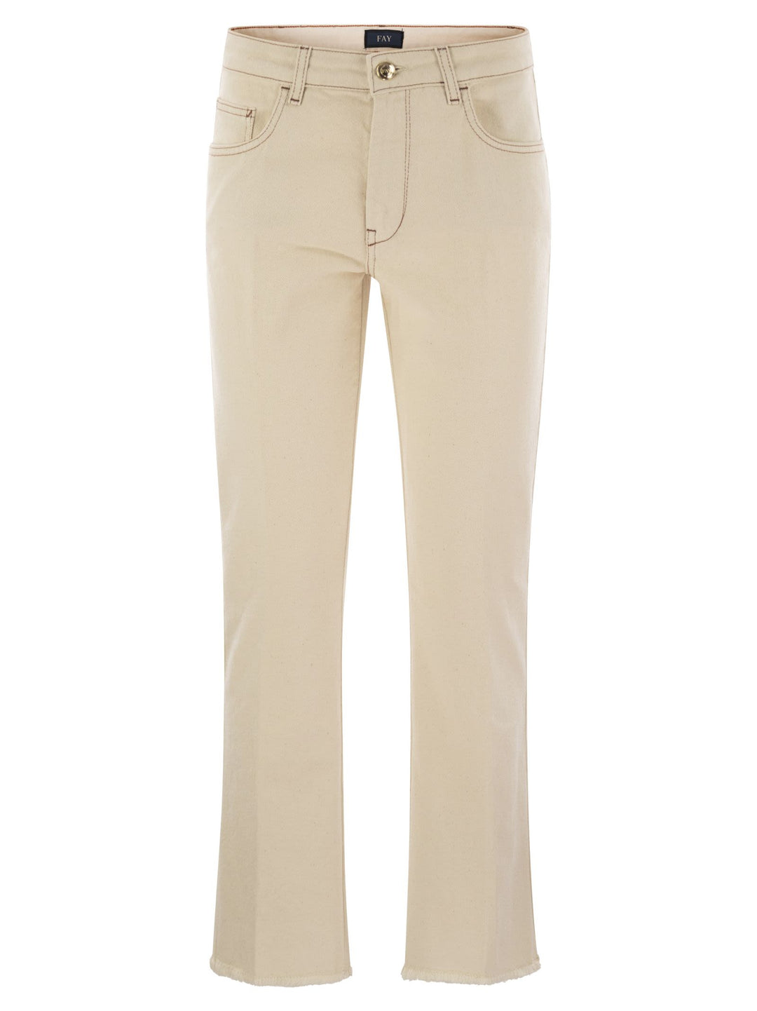 Fay Women Denim 5-Pocket Trousers