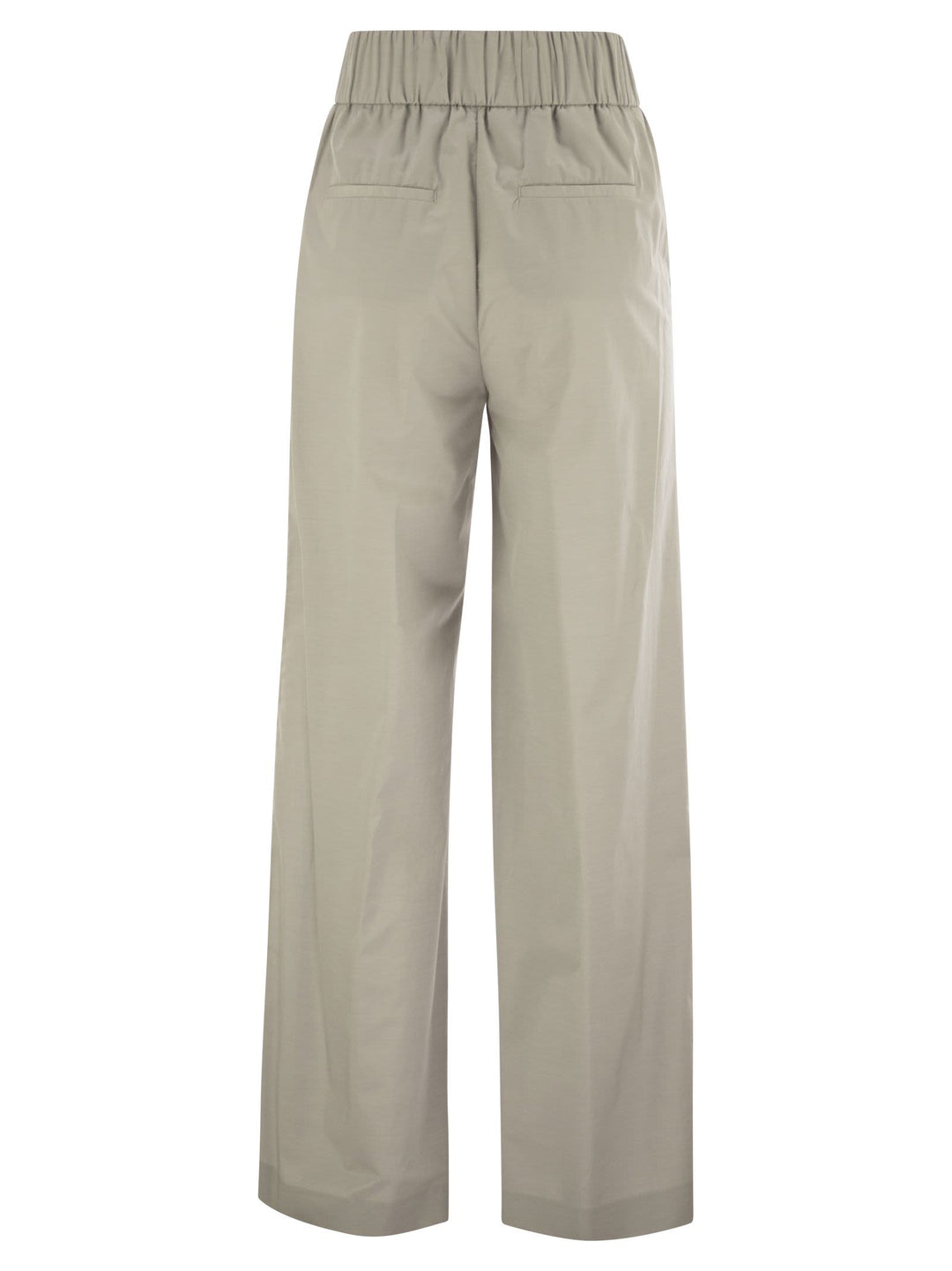 Peserico Women Trousers In Lightweight Technical Cotton Canvas