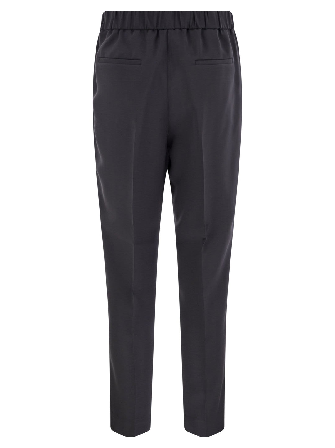 Peserico Women Soft Pants Made Of Stretch Viscose Technical Canvas
