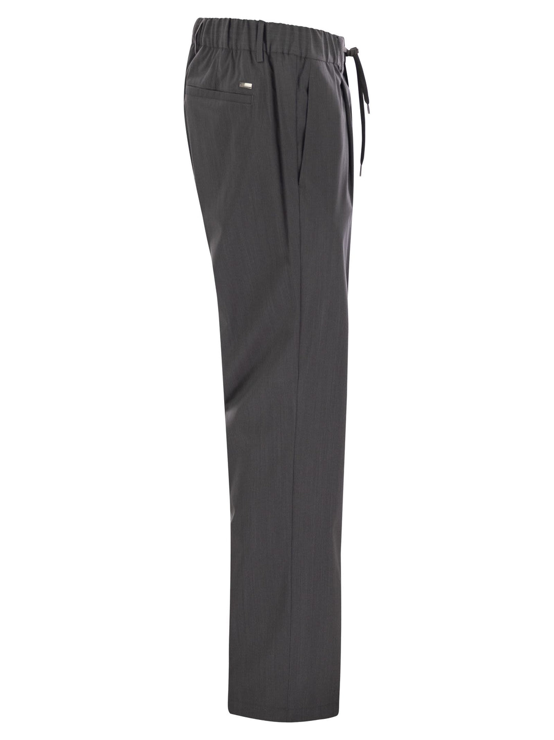 Herno Men Tech Wool Trousers
