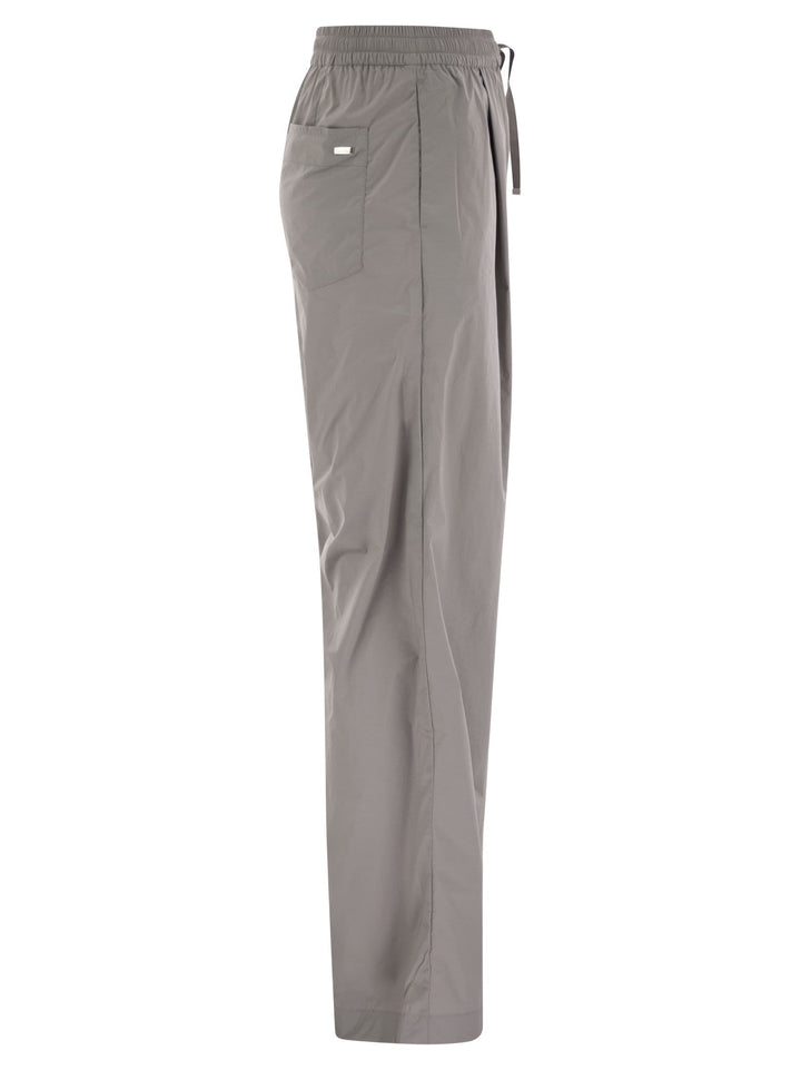 Herno Women Stretch Nylon Trousers