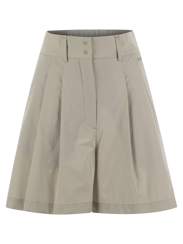 Herno Women Stretch Nylon Shorts