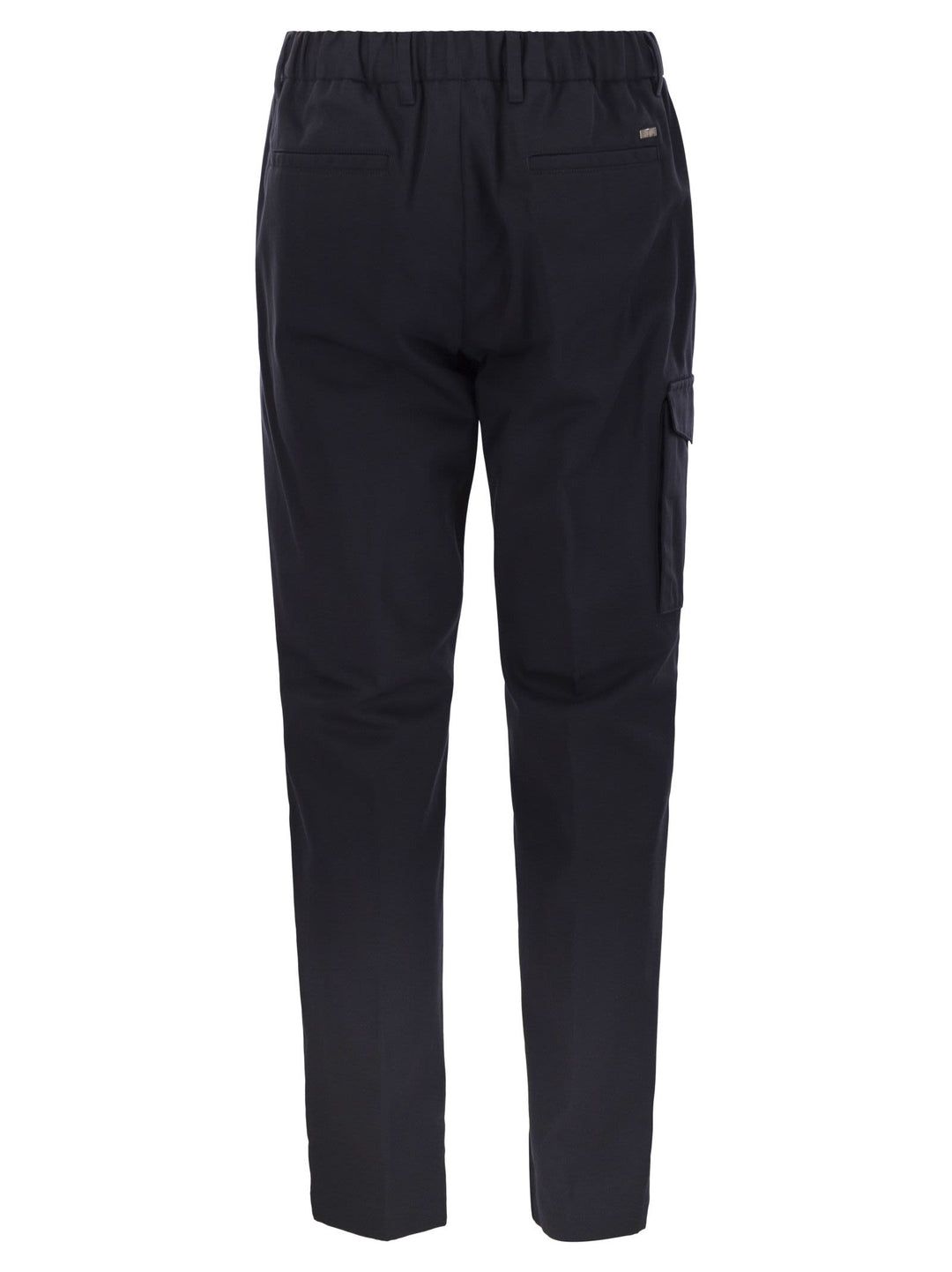 Herno Men Pure Cotton Resort Cargo Trousers