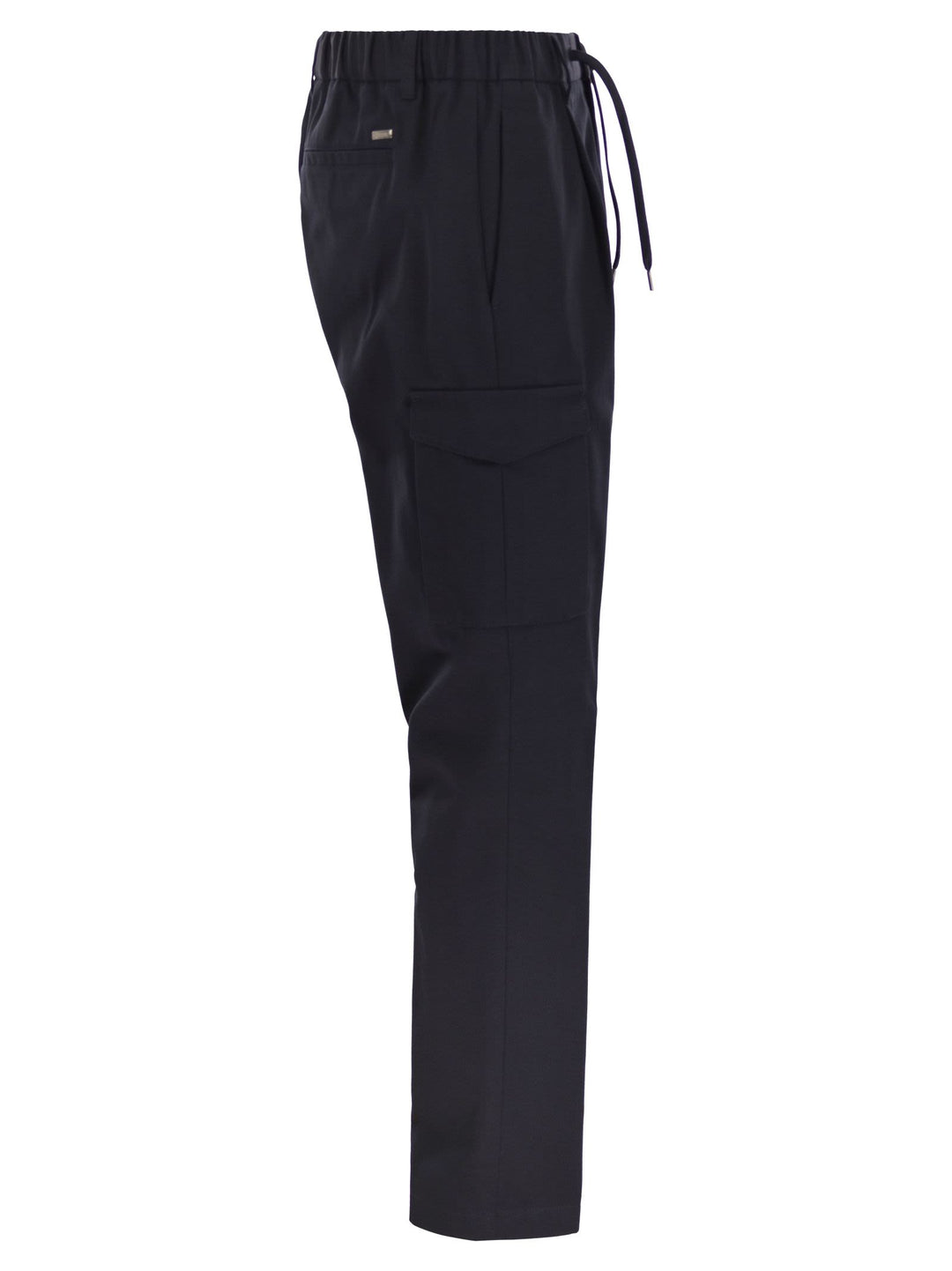 Herno Men Pure Cotton Resort Cargo Trousers