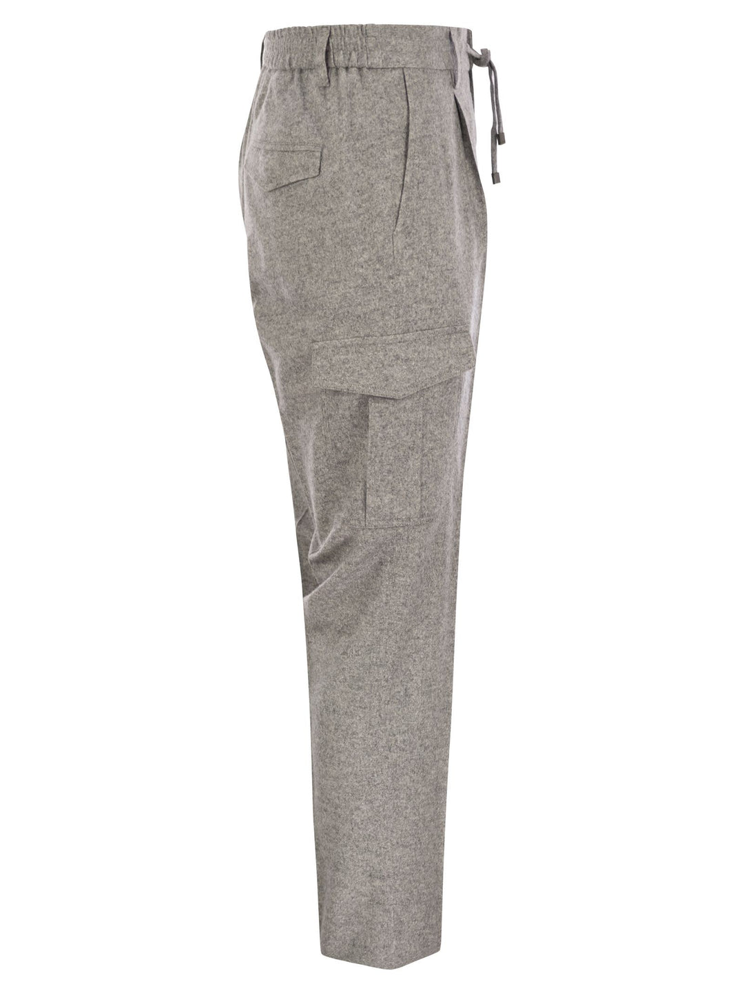 Peserico Men Wool, Silk And Cashmere Jogger Trousers