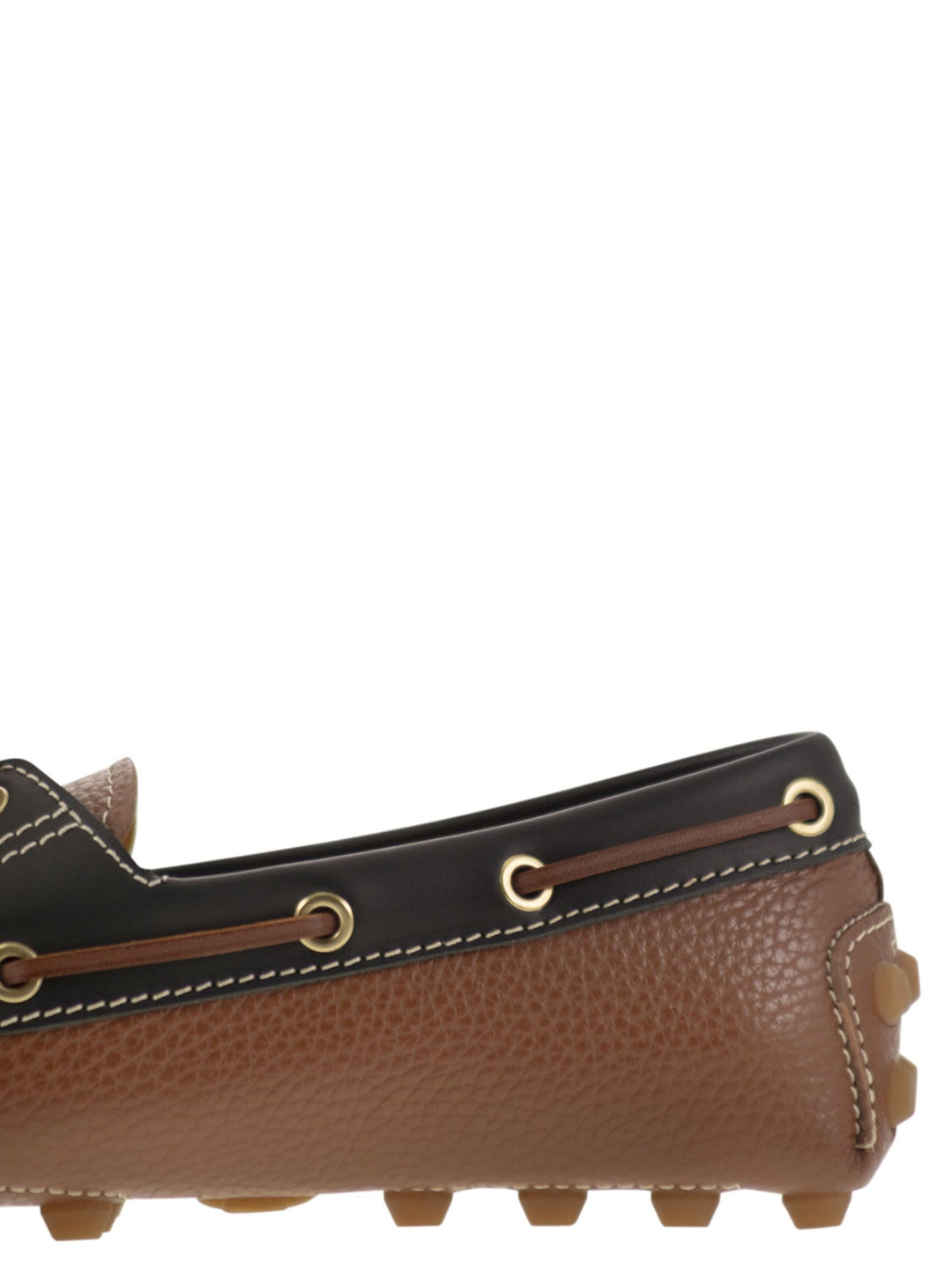 Tod's Women Leather Boat Bubble Grommet