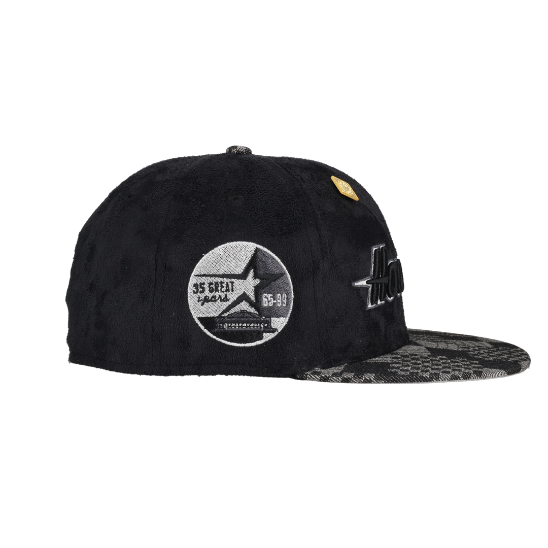 Houston Astros Suede 35 Great Years Patch 59Ffity Fitted Hat