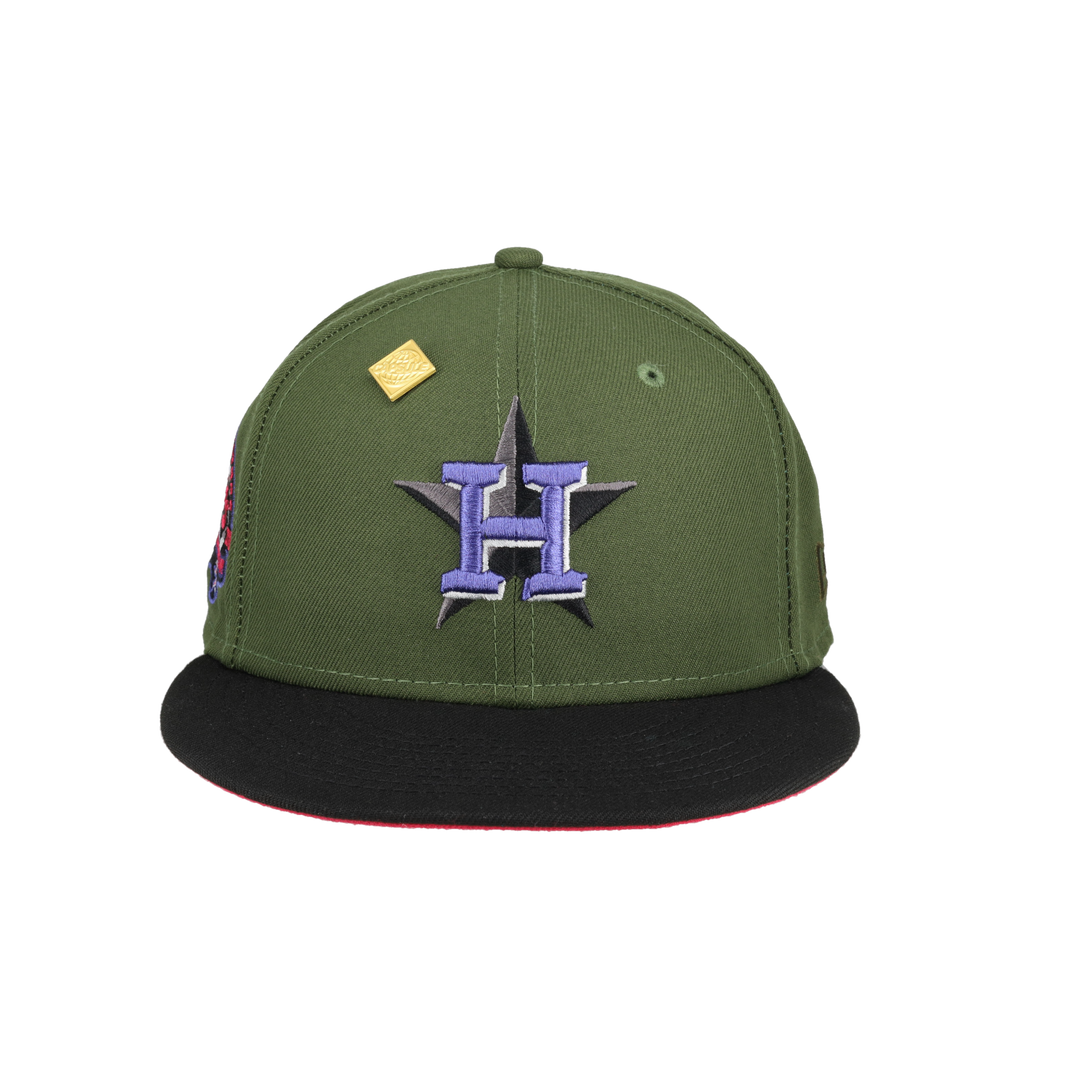 Houston Astros 45th Anniversary Patch Fitted Hat