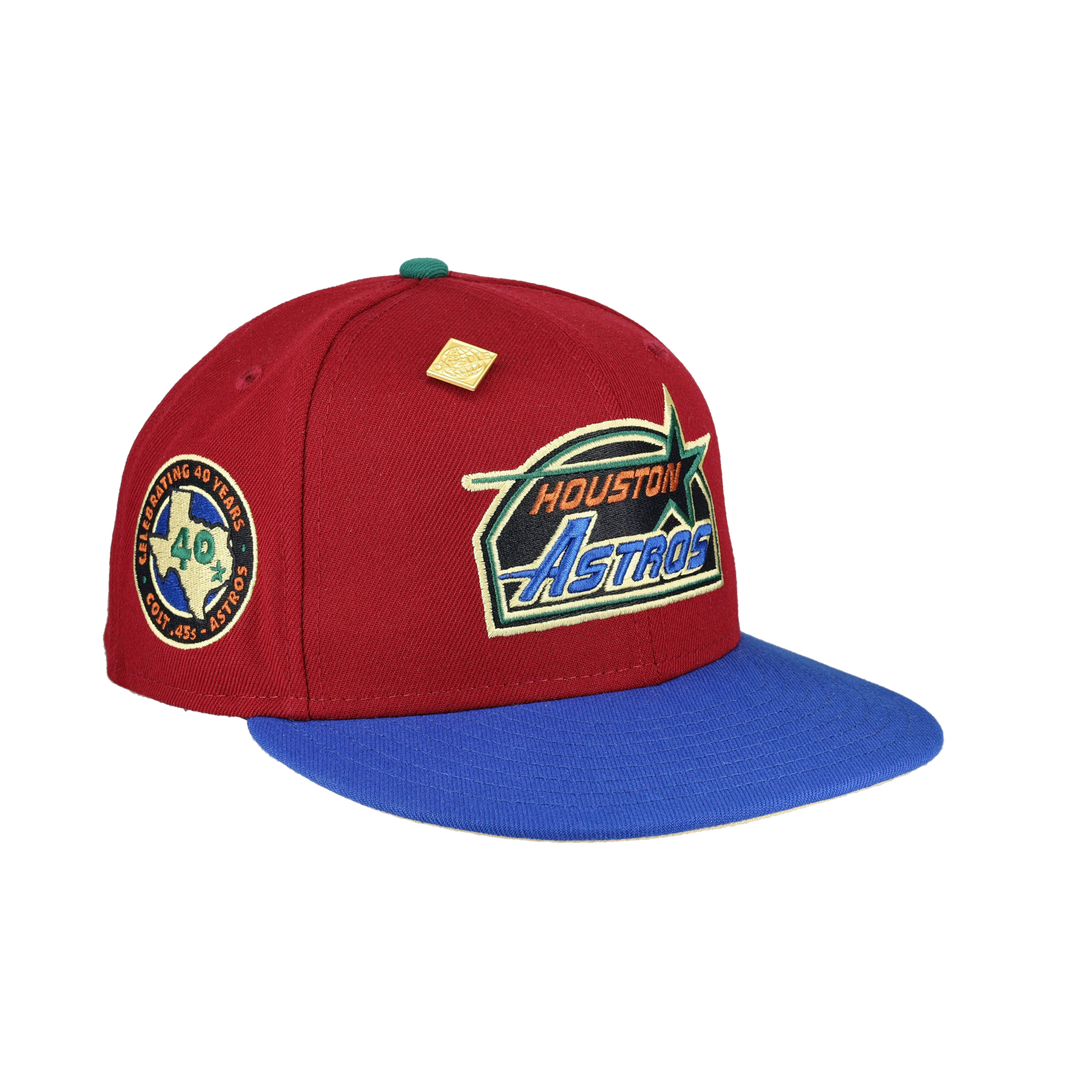 Houston Astros Celebrating 40 Years Patch 59fifty Fitted Hat