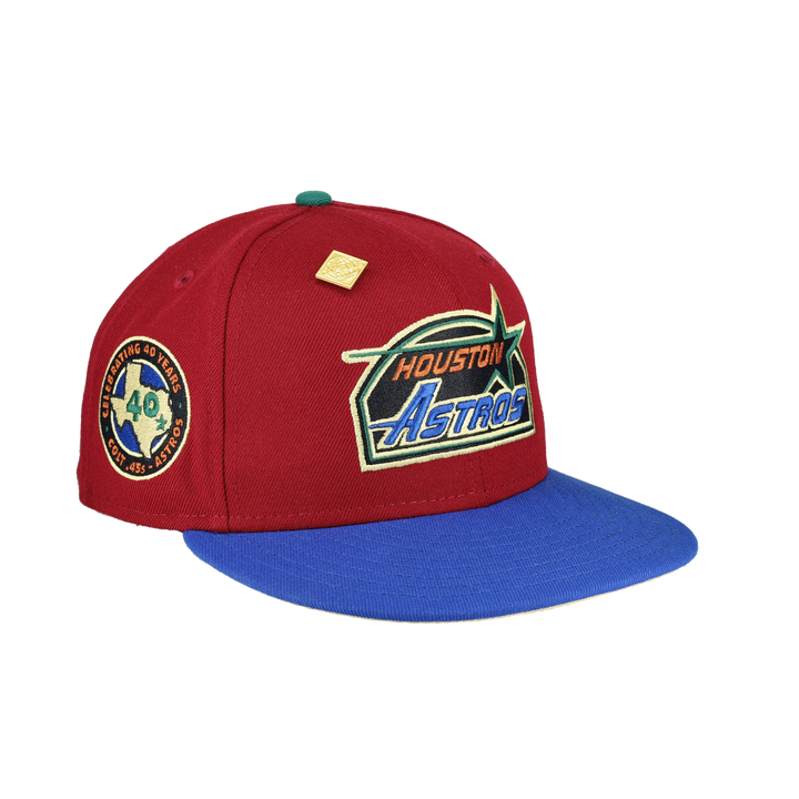 Houston Astros Celebrating 40 Years Patch 59fifty Fitted Hat